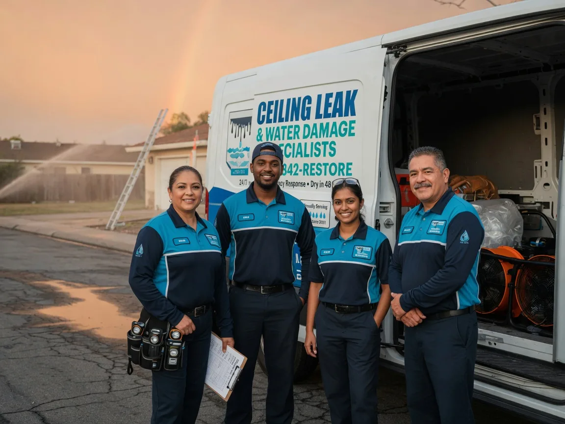 Ceiling Leak Cleanup company in White Stone, VA