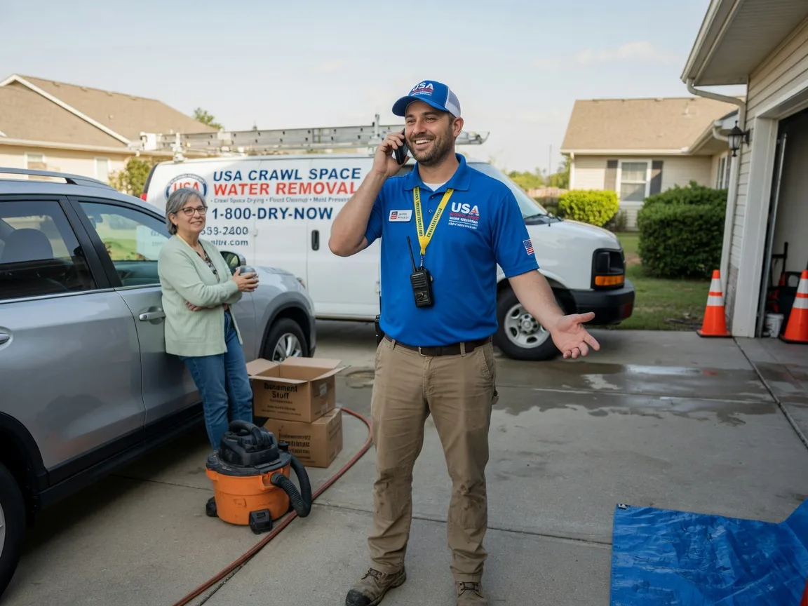 Crawl Space Water Removal White Stone, VA FAQs